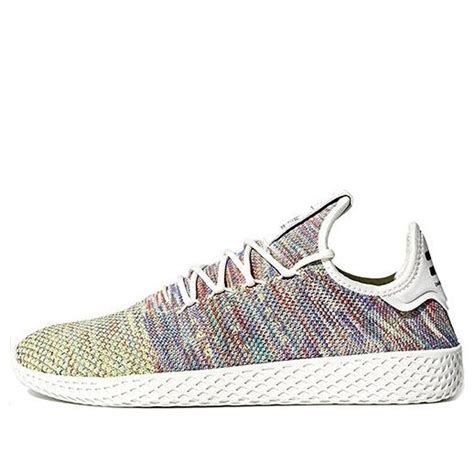 adidas hu weiß grau|Pharrell x Tennis Hu Primeknit 'Multi.